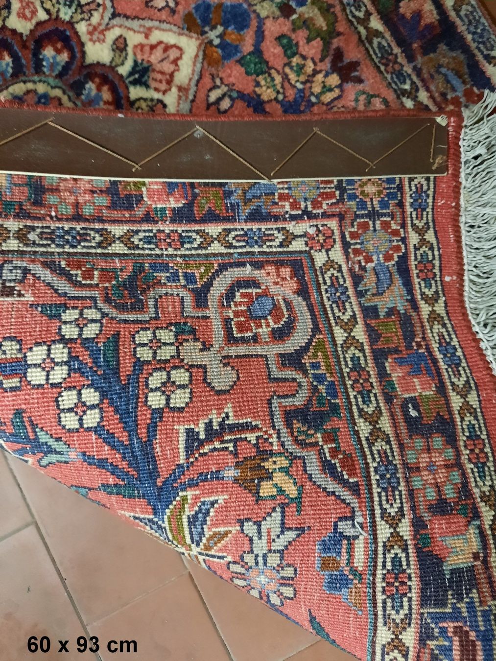 Tappeti: Bakthiar Orientteppich handgeknüpft 60 x 93 cm – Usato da Eschenbach venduto da Alicekunst 3