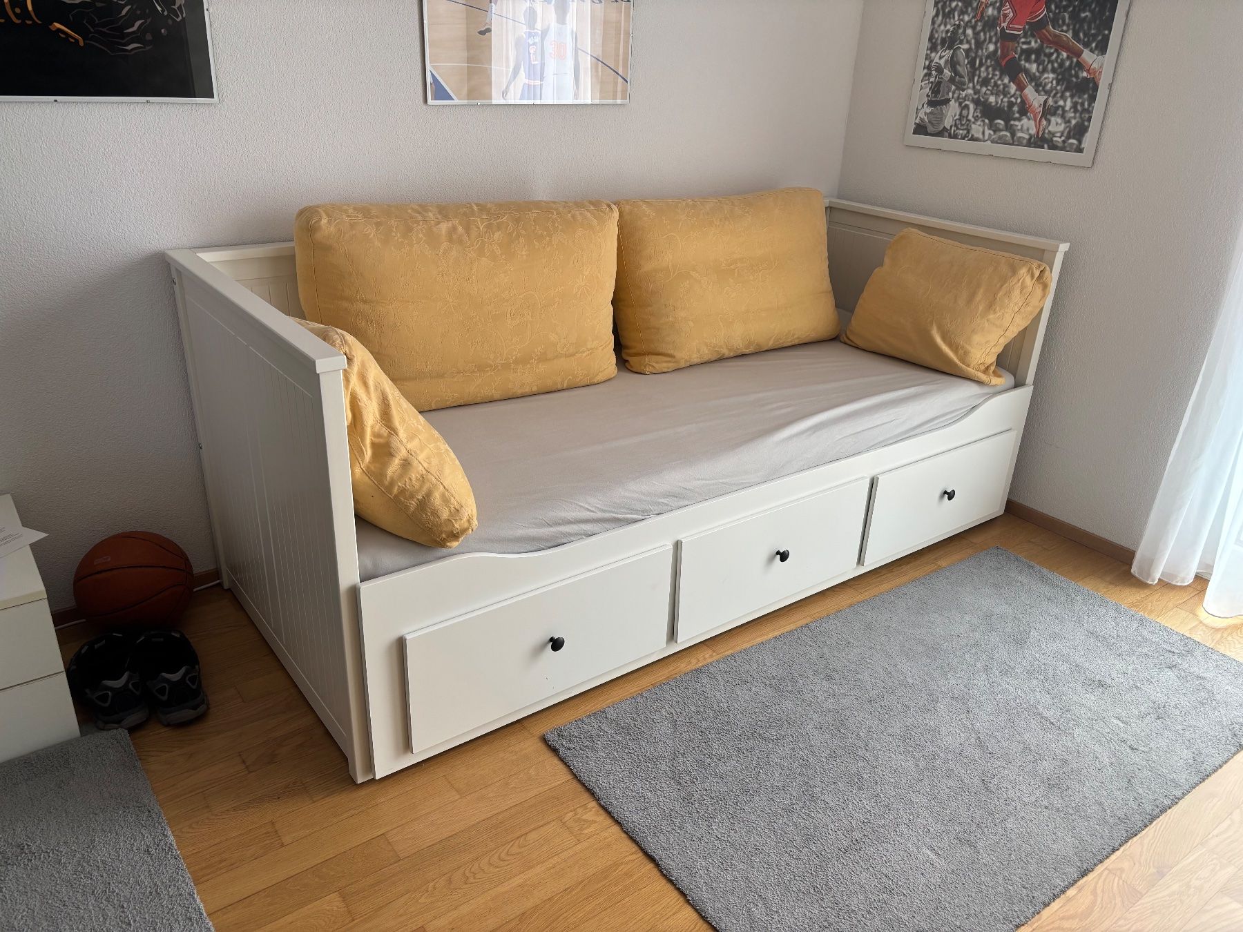 Ikea Letti: Lit-banquette IKEA extensible – Usato da Granges-Paccot venduto da cor_l52w