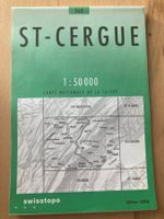 Landkarte ST-CERGUE 1:50’000
