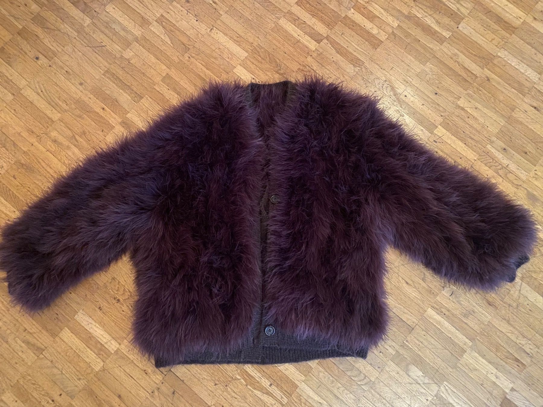 Sonia Rykiel Giacche: Sonia Rykiel Feder Jacke – Usato da Zürich venduto da Basilou98
