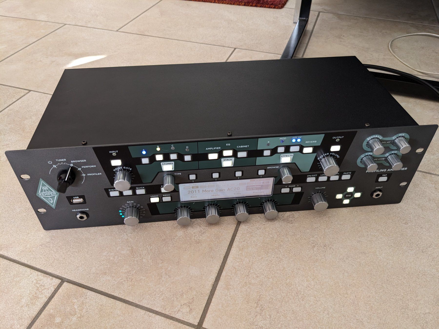 Kemper Amplificatori: Kemper Profiler Rack – Usato da Ostermundigen venduto da HKCoreblade 1
