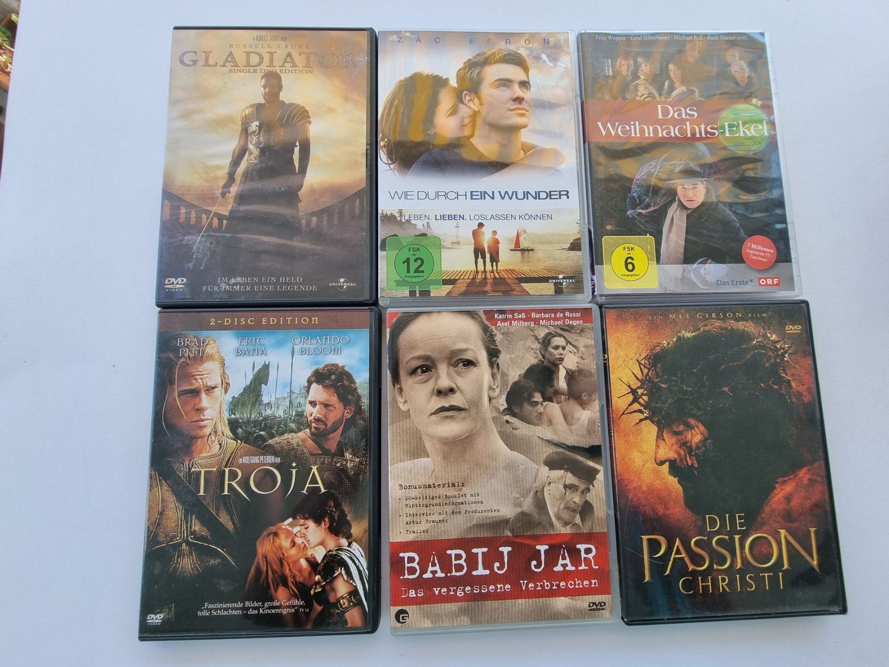 Tutti i DVDs: 6 DVD's – Usato da Winterthur venduto da Christinakim