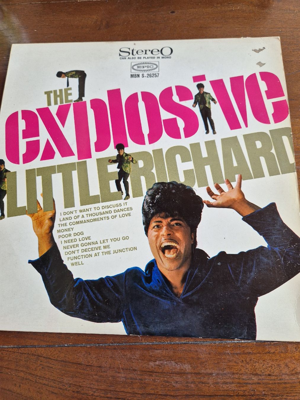 Schallplatten: Little Richard Schallplatte "The Explosive" – Gebraucht aus Grandval von JeroenK