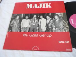 12" Vinyl rarität 80er Dance - MAJIK - you gotta get up