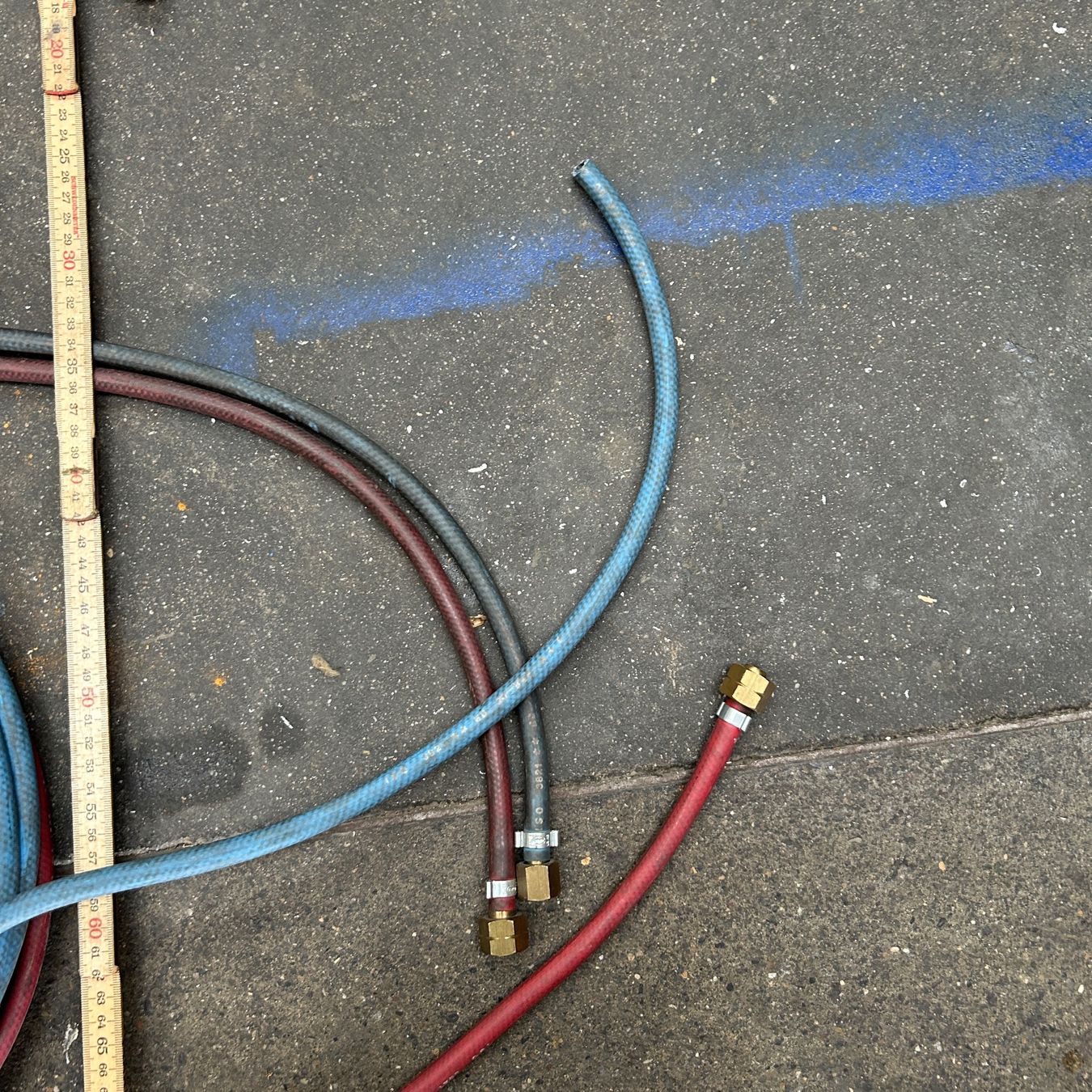 Linde Löten & Schweissen: 2x Autogen Schweiss Schlauch (3) – Gebraucht aus Untersiggenthal von sinamoll 4
