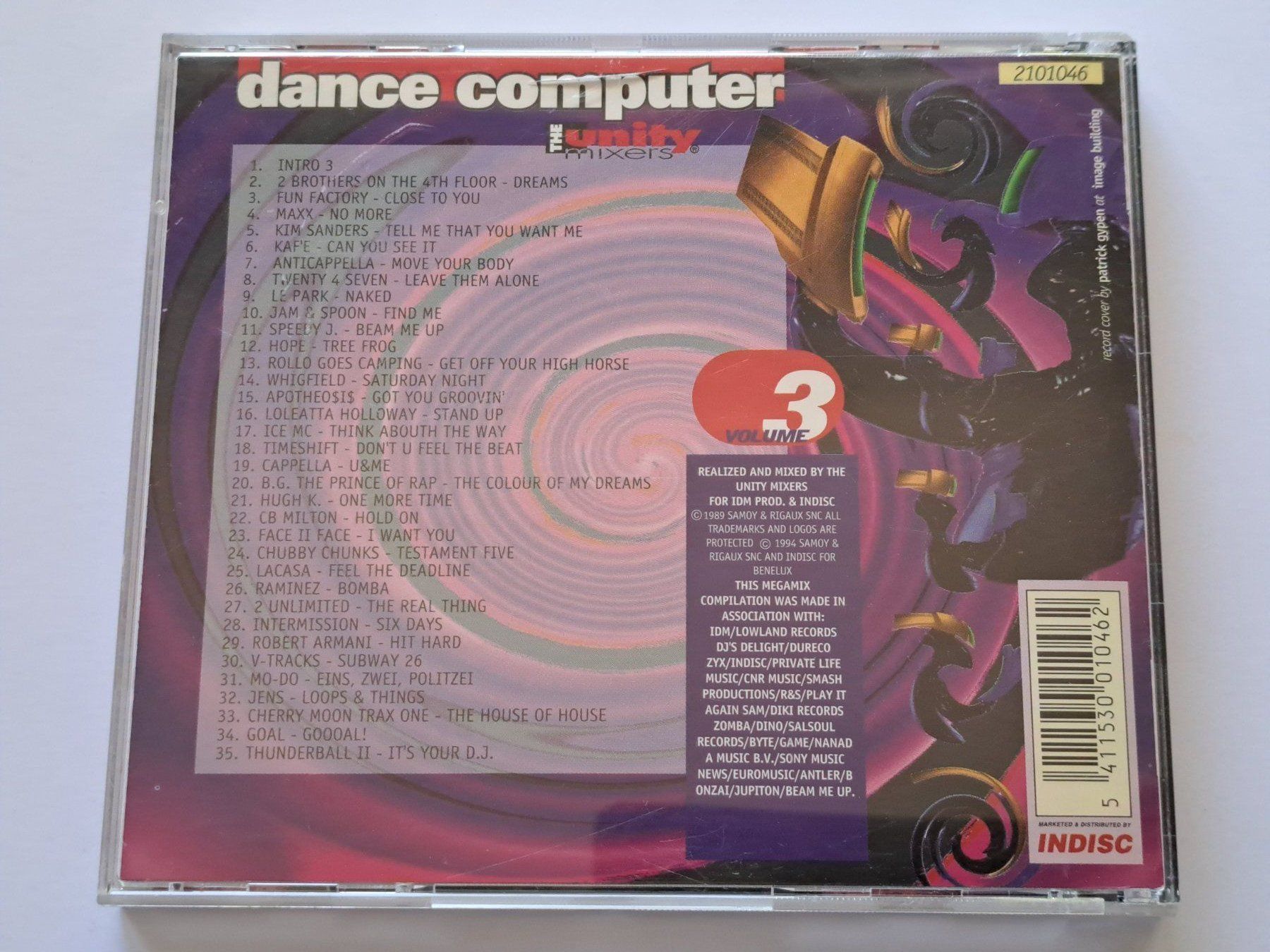 CDs: CD Dance Computer Unity Mixers Volume 3 – Gebraucht aus Pully von bro_n52j 1