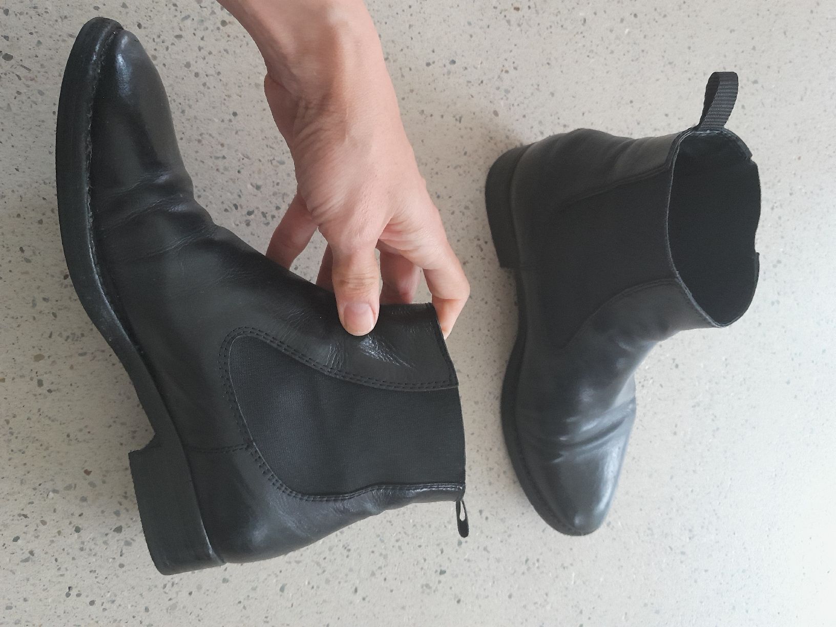 Scarpe da donna: Eleganter Lederschuh Damen Gr 38 – Usato da Zürich venduto da Ricarda_ZH 1