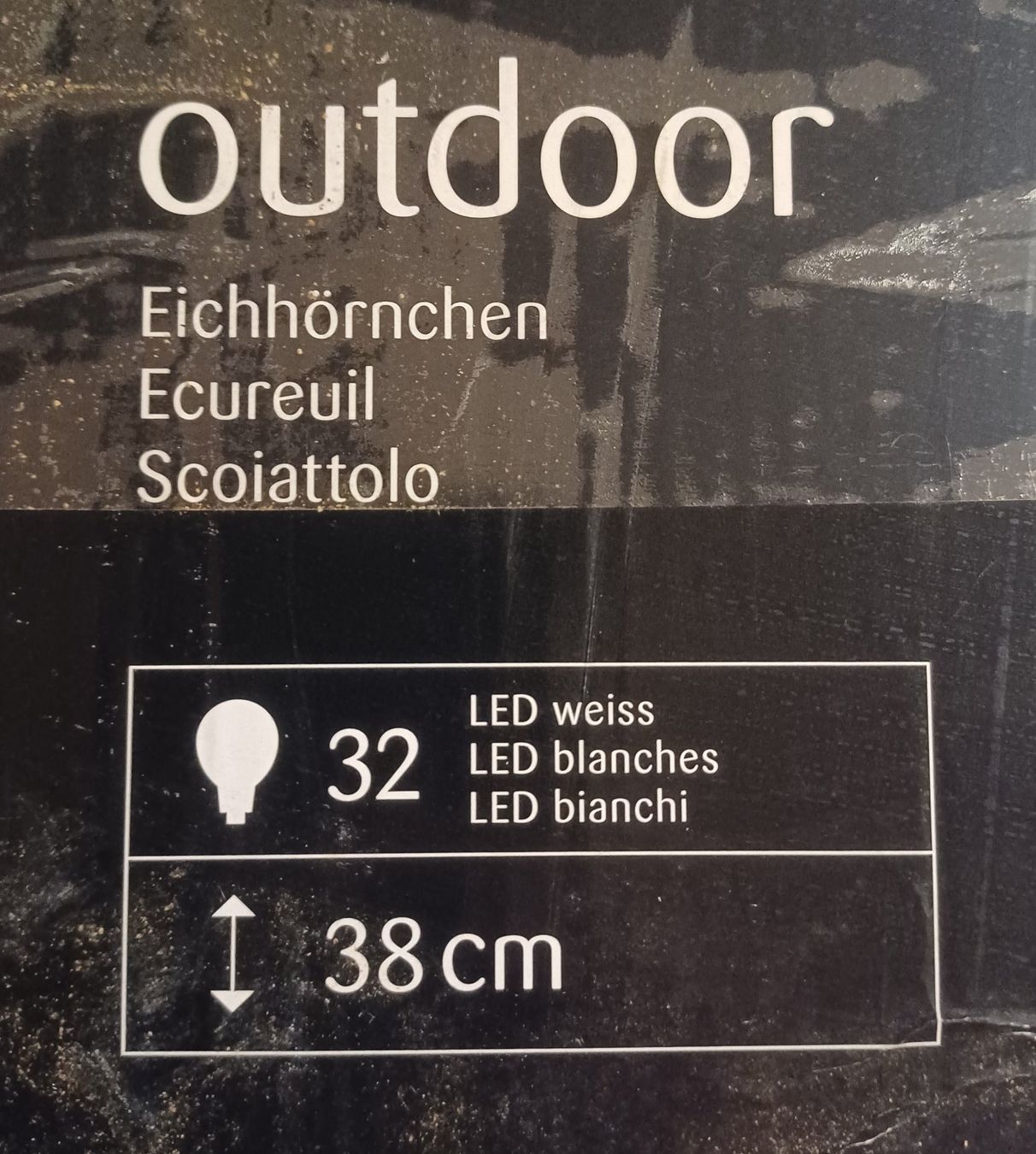 Migros Guirlandes lumineuses: Weihnachtsbeleuchtung Eichhörnchen gross – D'occasion à Egerkingen par John001 3