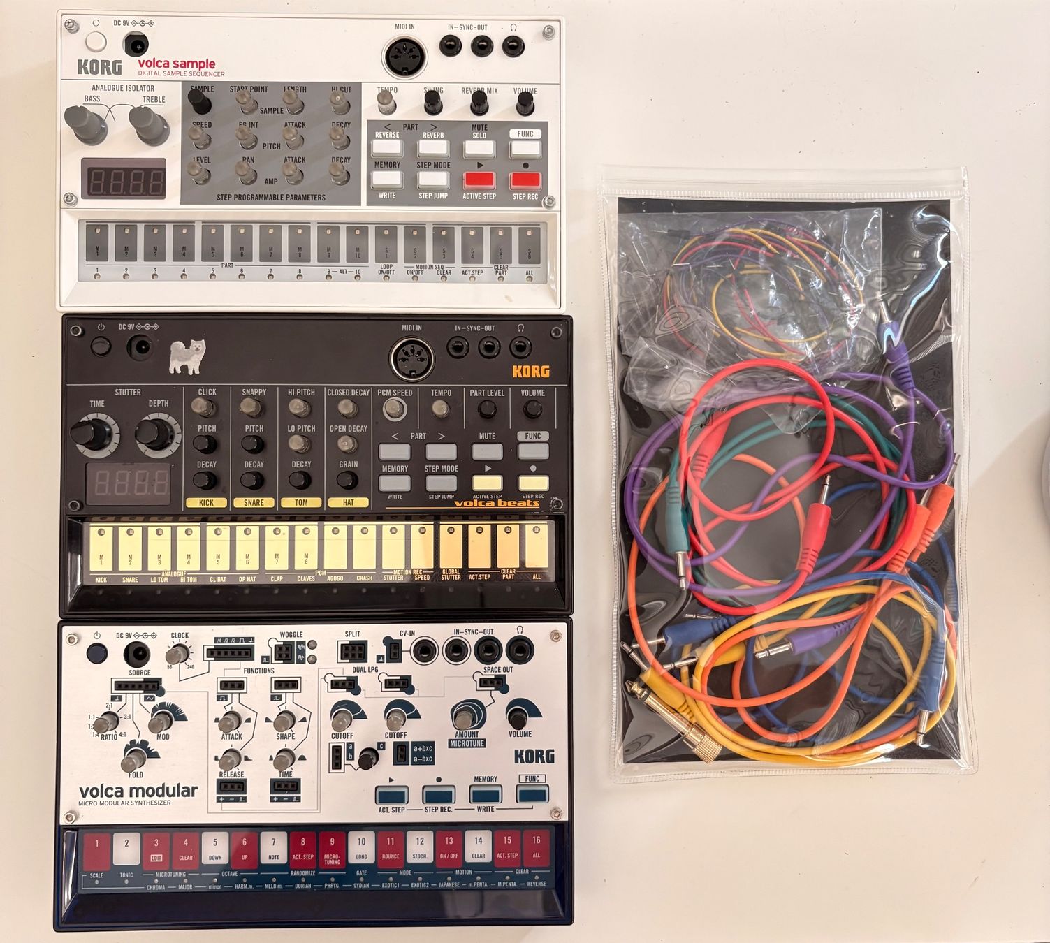 Korg Instruments de musique: Korg Volca Serie: Modular, Beats, Sample +Rack! – D'occasion à Olten par SuDaniel
