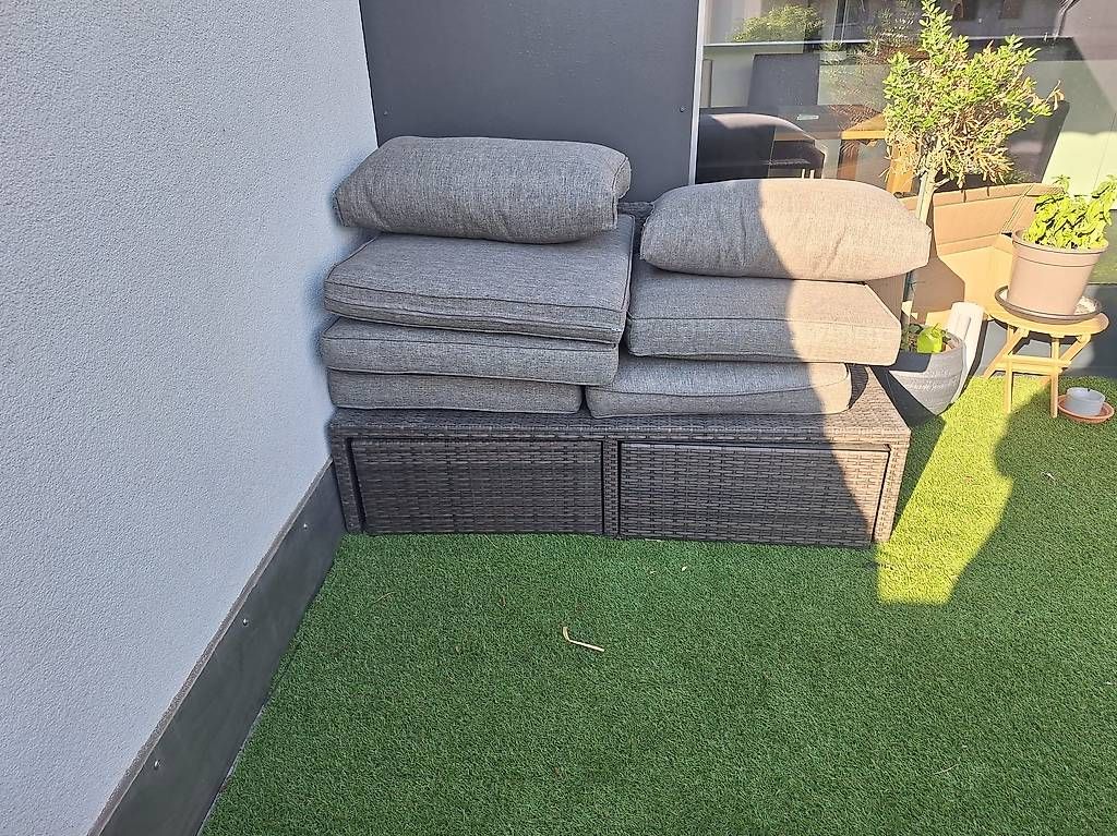 Sofas: Rattanlounge – D'occasion à Wichtrach par ale_rtv9 2