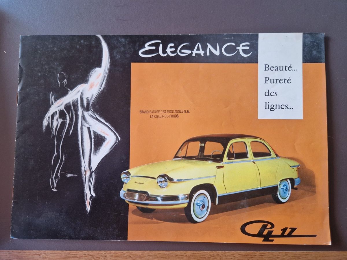 Panhard Documenti: Brochures Panhard PL17 – Usato da Le Vaud venduto da Balthasar