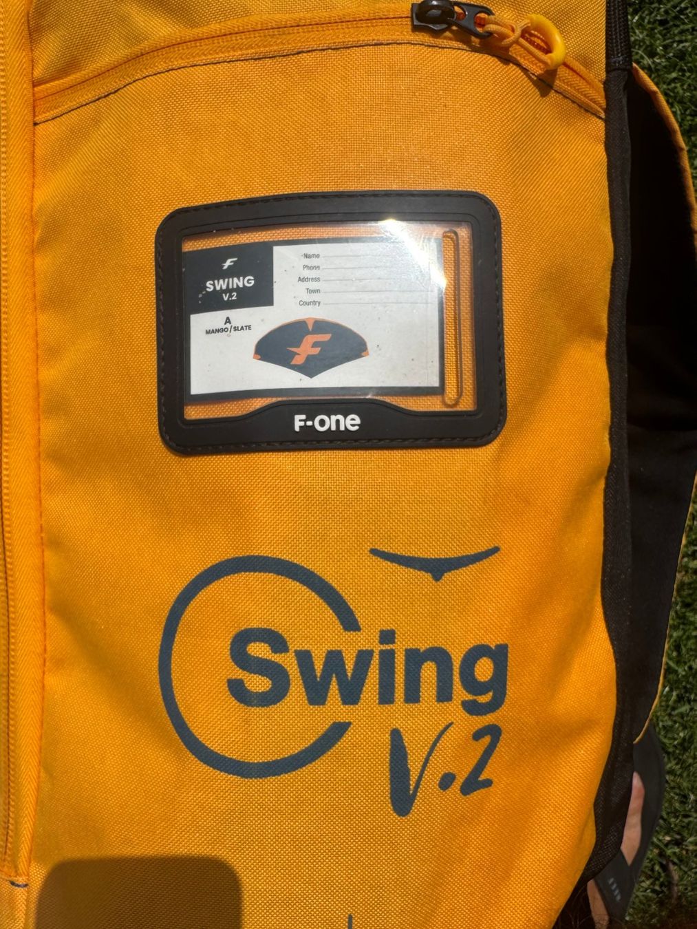 Surf: F-one Swing V2 Wing, 5.5 m2, wenig benutzt – Usato da Rorschacherberg venduto da RV6A 6