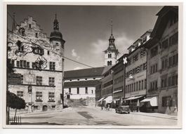 SURSEE Auto beim Gasthaus Schwanen