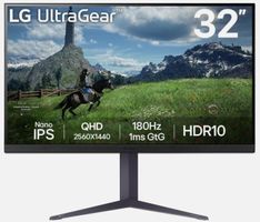 LG UltraGear 32 Zoll QHD 180Hz Nano IPS Gaming Monitor