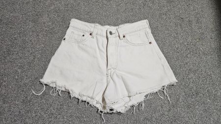 H&M Shorts Jeans Denim Weiss Gr.34