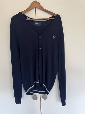 Fred Perry Strickjacke (navy)