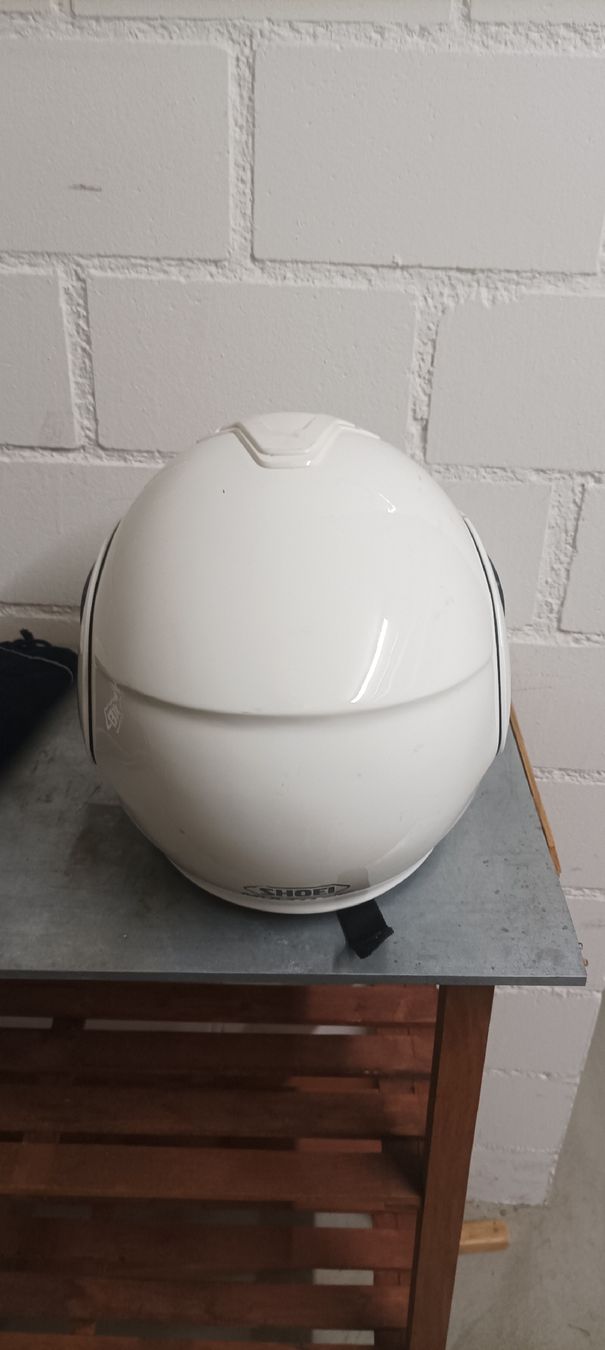 Shoei Caschi & visiere: Shoei Multitec Motorcycle Helmet - White - Great Value! – Usato da Grenchen venduto da jan_y9fp 2