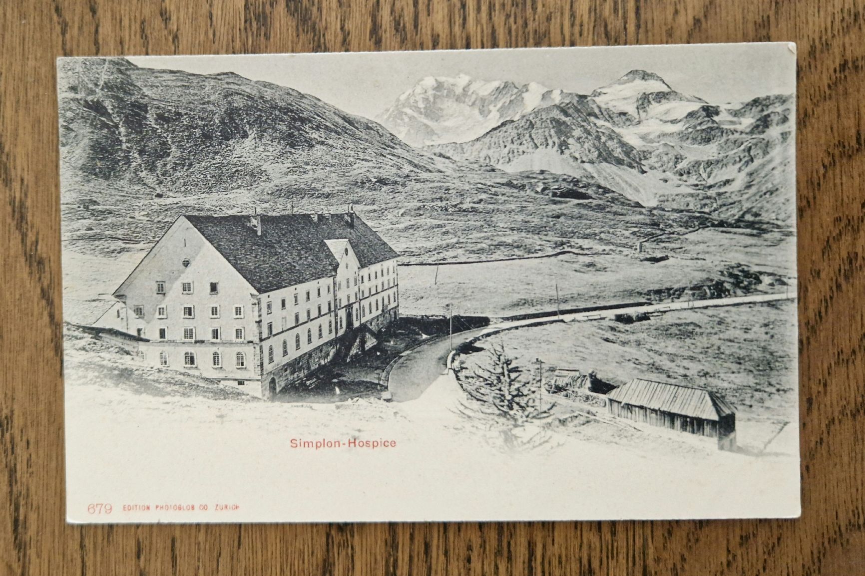 Cartoline postali: Simplon-Hospice – Usato da Ebikon venduto da Donar50