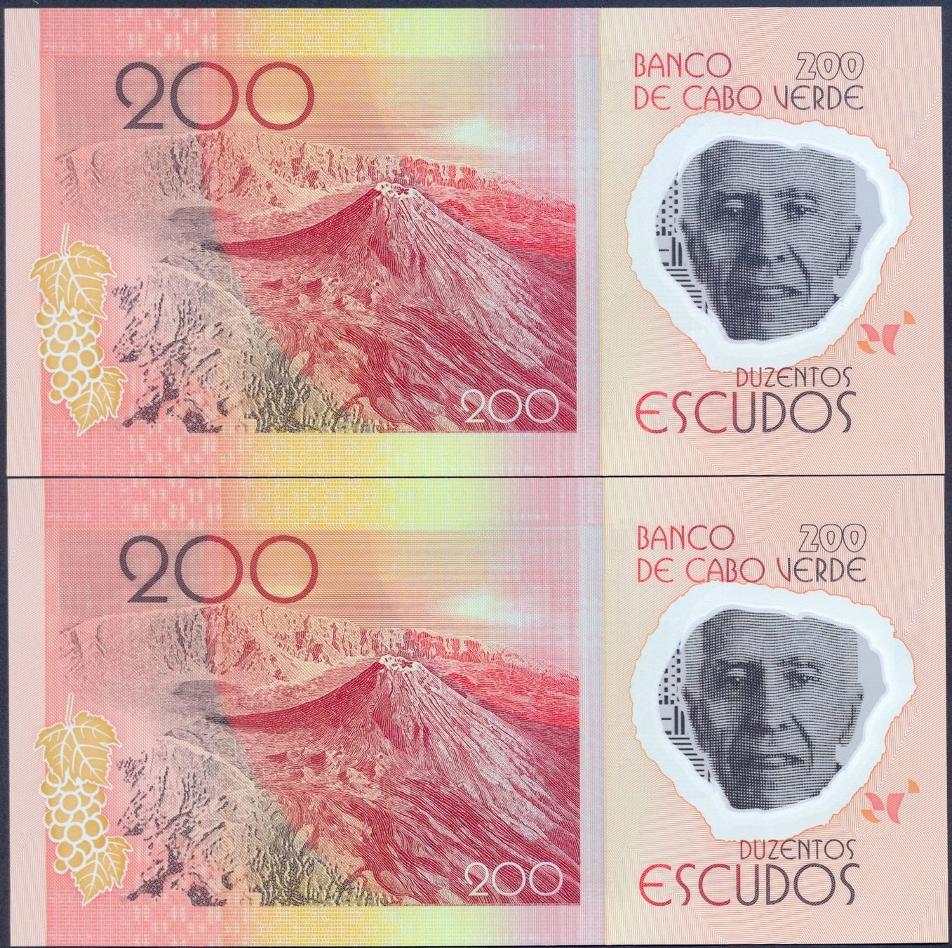 Banconote: Kapverden 200 Escudo 2014 Replacement Consecutive Pair UNC – Nuovo (secondo la descrizione) da Schliern b. Köniz venduto da pizzitaxi 1