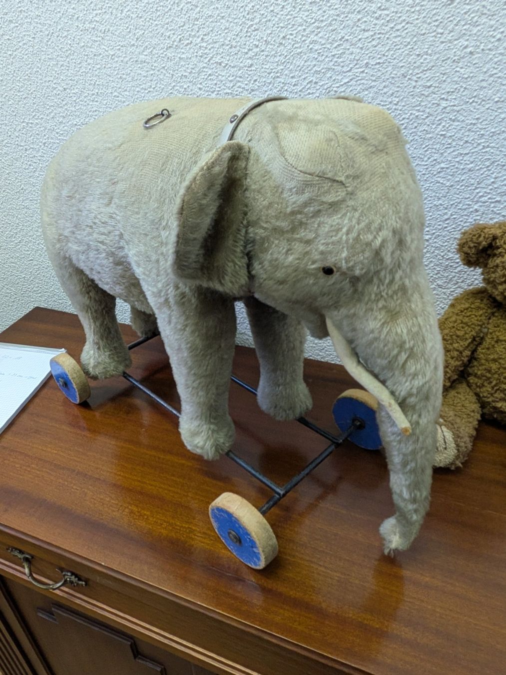 Steiff Giocattoli: Steiff Elephant mit Knopf im Ohr.1940-1950 – Usato da Schönenwerd venduto da kybi 4