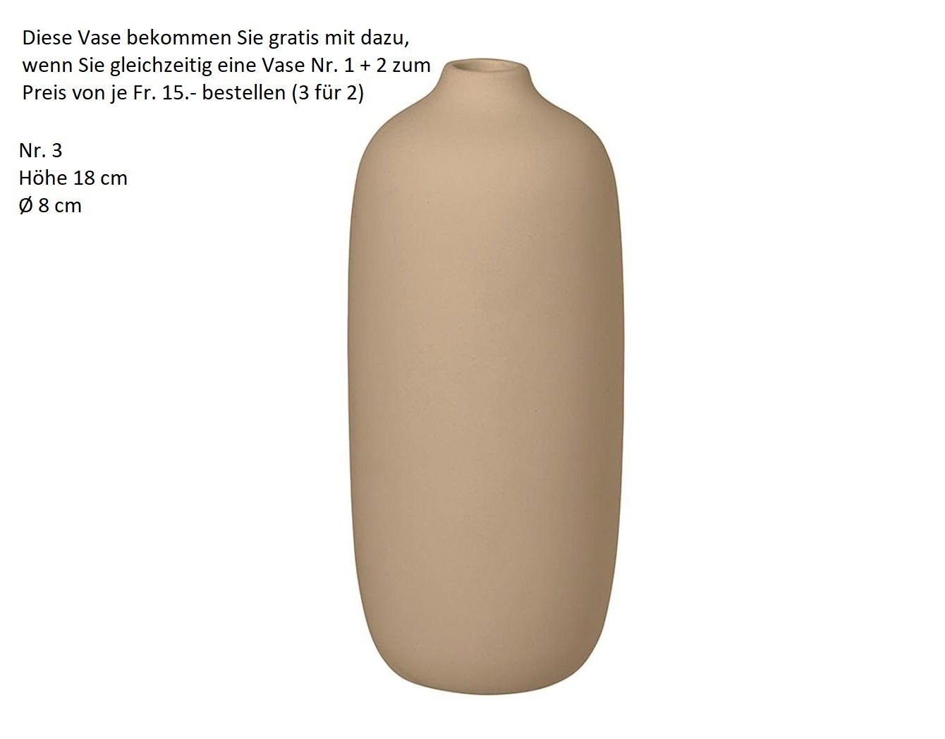 Blomus Vasen & Gefässe: BLOMUS Vase CEOLA nomad - Auswahl – Neu und originalverpackt aus Kägiswil von nick333 3