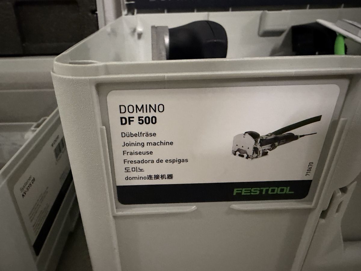 Festool Toutes les machines: Festool Domino DF500 Set  – Neuf avec emballage d'origine à Wil SG par man_x78p 3
