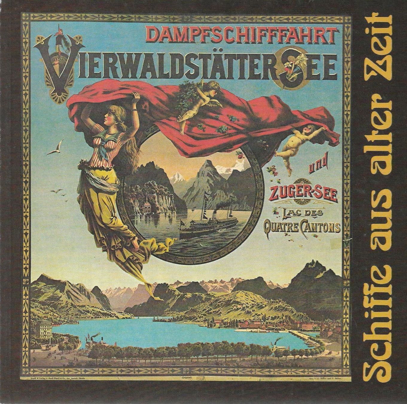 Bücher: Dampfschifffahrt Vierwaldstättersee - Schiffe aus alter Zeit – Gebraucht aus Bern von Grindelwaldaus