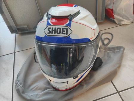 Air-Mesh Sommer-Kombi mit Shoei GT-Air Helm mit Bluetooth