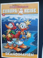 Walt-Disney Kindertaschenbuch "EUROPA-REISE SKANDINAVIEN" 