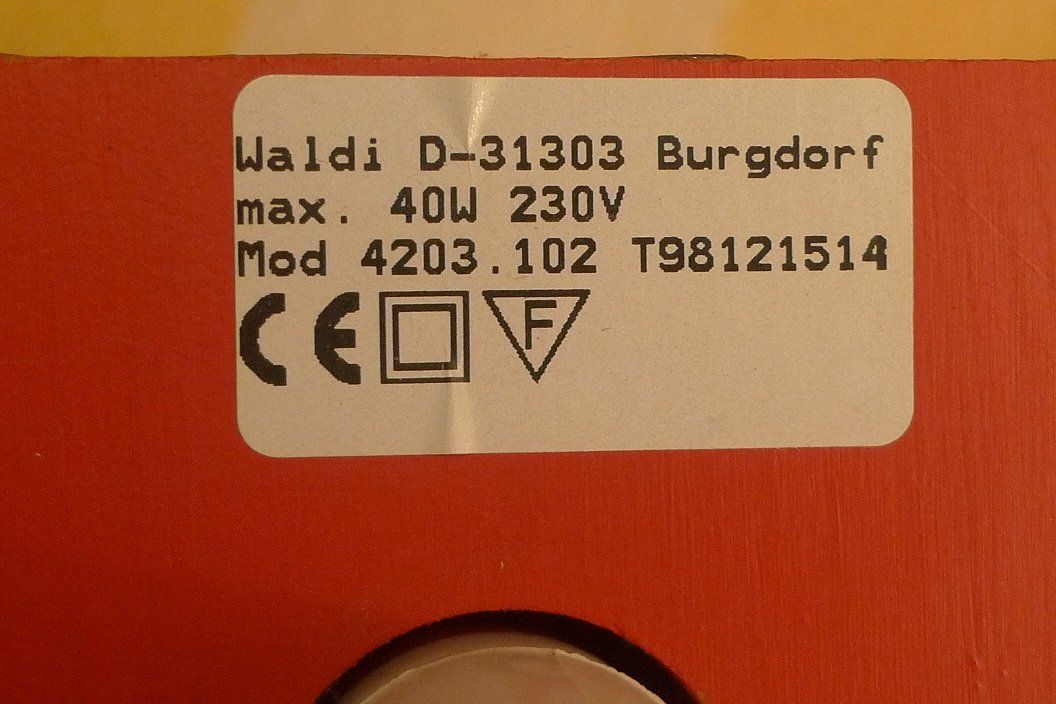 Lampade: Kinderlampe-(Sonne)! – Usato da Bern venduto da bn1640 4