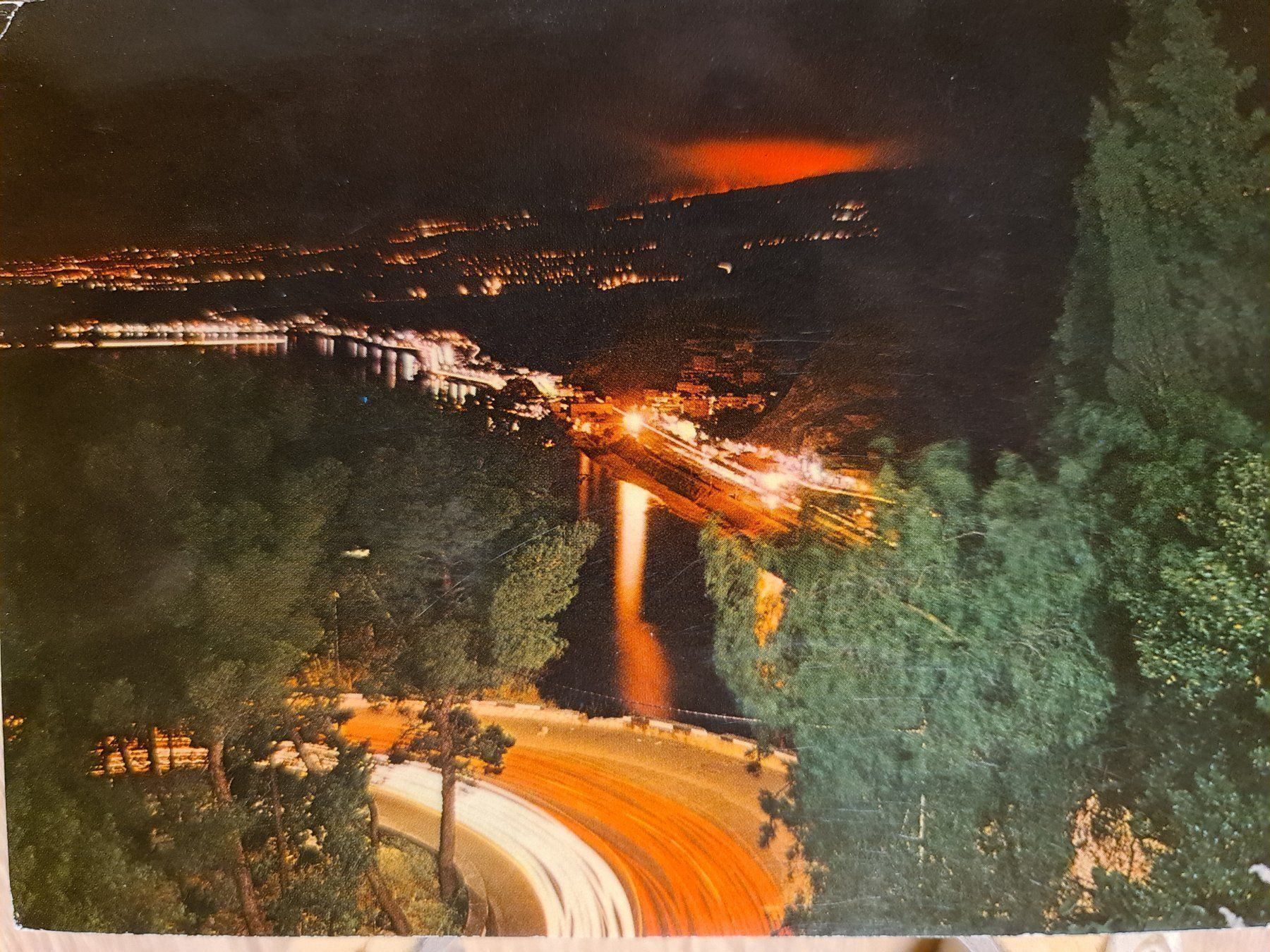 Cartoline postali: Ansichtskarte Ätna Ausbruch 1971 – Usato da Dintikon venduto da Vexi