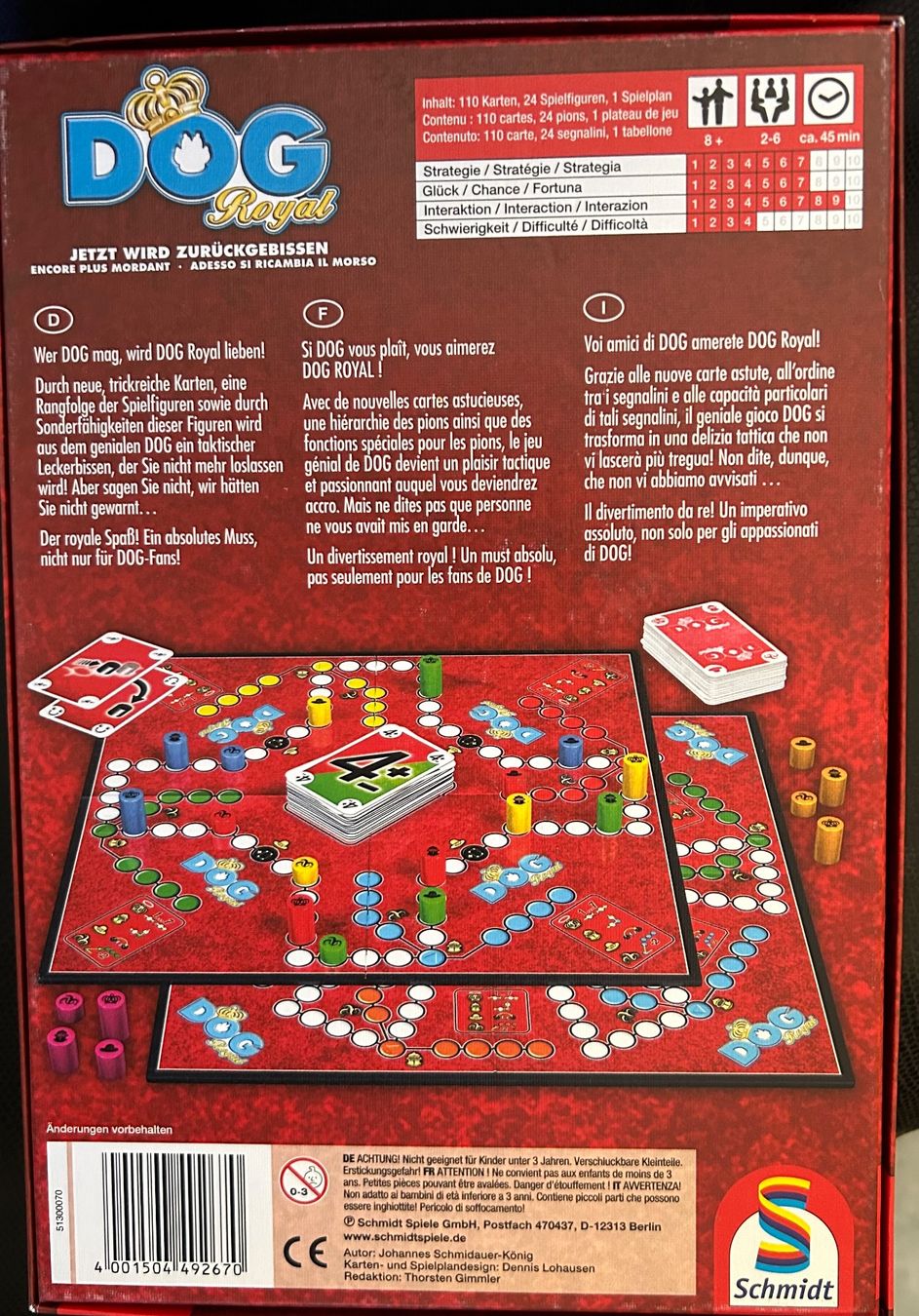 Giochi: DOG Royal Brettspiel – Usato da Sevelen venduto da Glueckstreffer.62 1