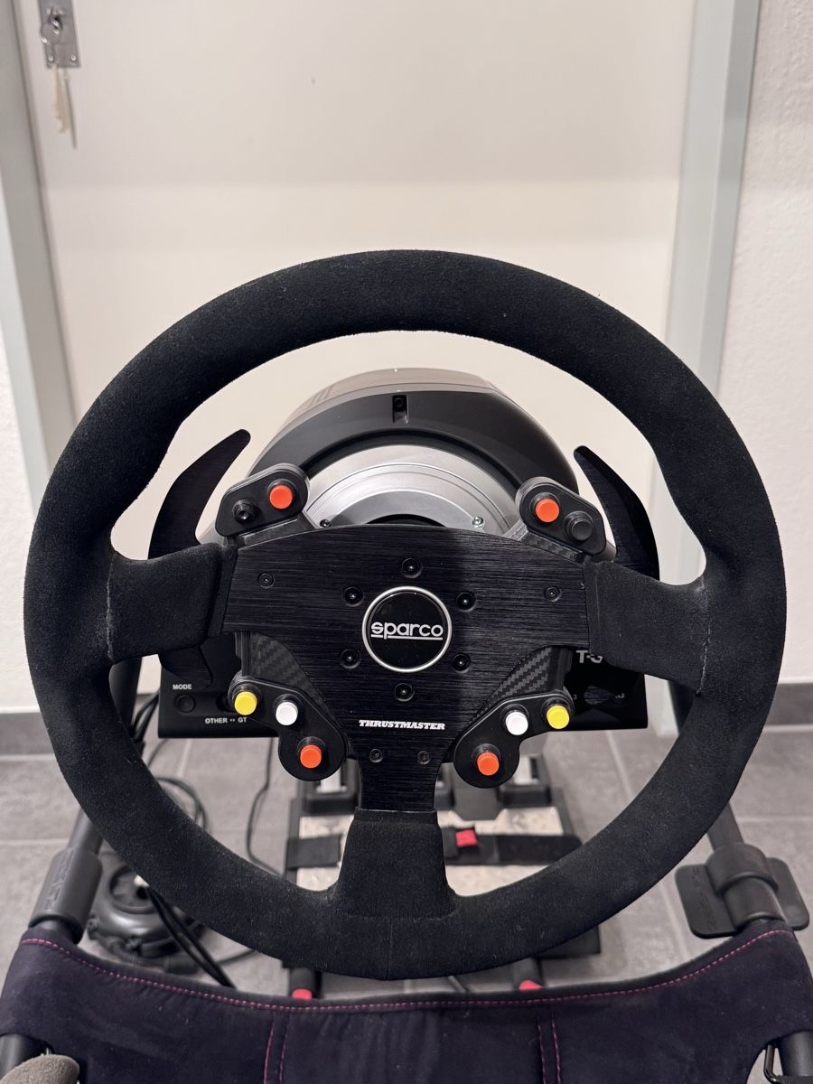 Thrustmaster Controller: Thrustmaster T-GT II + Playseat Challenge + Sparco Wheel set – Usato da Weinfelden venduto da cfu_b5xp 1