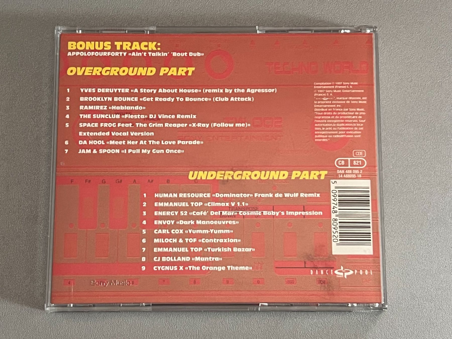 CDs: Techno World 2 (CD) 1997 – D'occasion à Rivera par poweradem05 1
