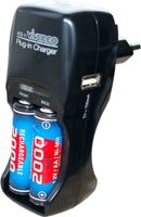 Vivanco ACS 11 Indoor battery charger Black