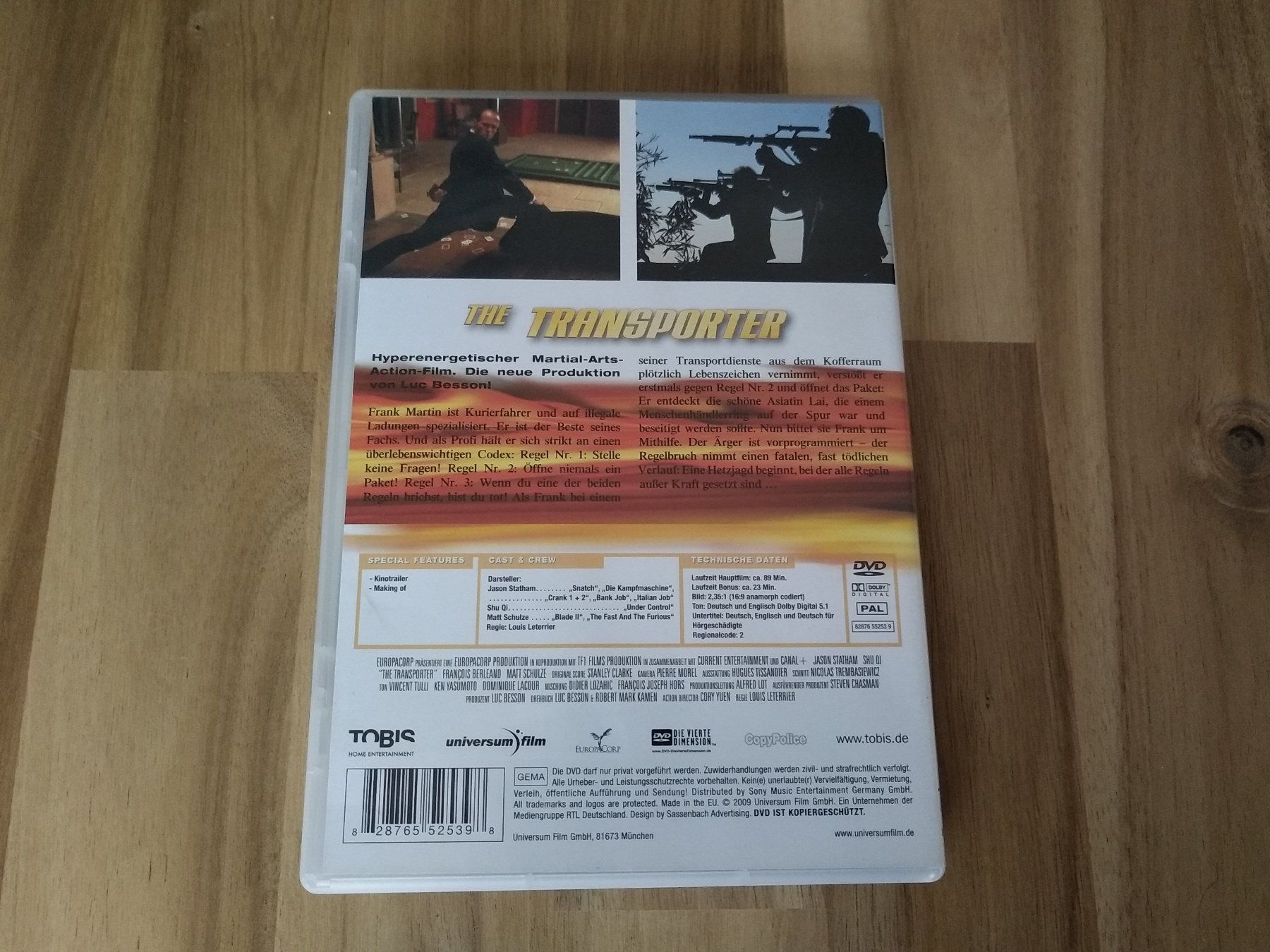Tutti i DVDs: The Transporter – Usato da Olten venduto da prusik02 2