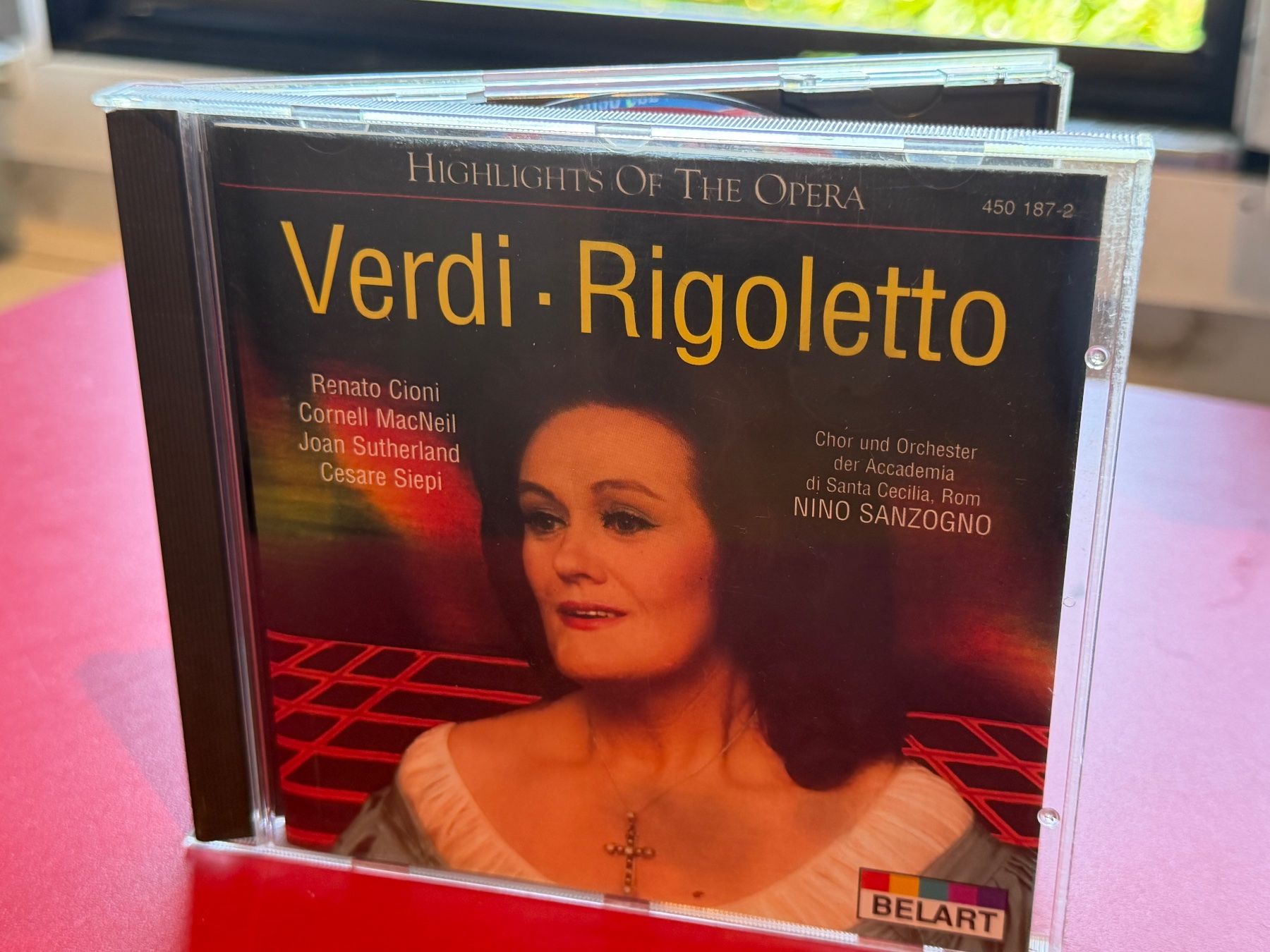 CD: Verdi - Joan Sutherland - Rigoletto Highlights - KA02E – Usato da Küsnacht ZH venduto da Jazztilldawn