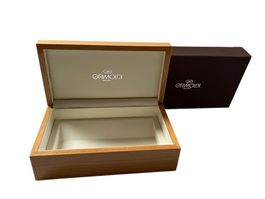 Grimoldi Milan woden box/ boîte/ schachtel empty