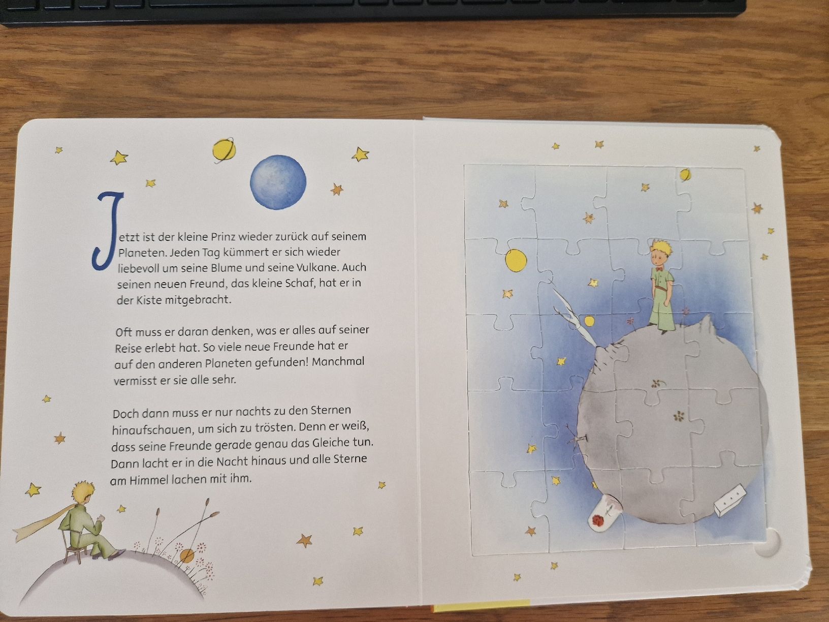 Bücher: Der kleine Prinz - Ein bezauberndes Puzzelbuch – Neu und originalverpackt aus Villars-sur-Glâne von Agnie80 6