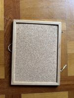 Posterrahmen aus Holz, Pinnwand