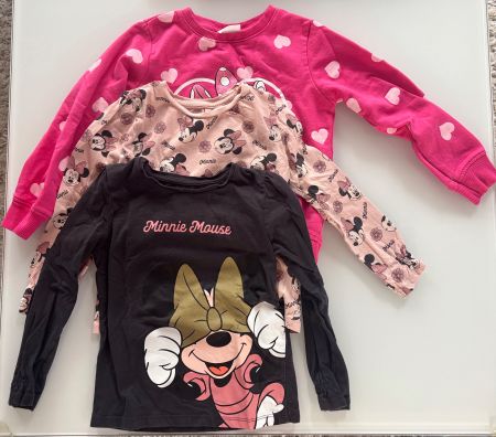 Langarm Oberteile Minnie Mouse 116