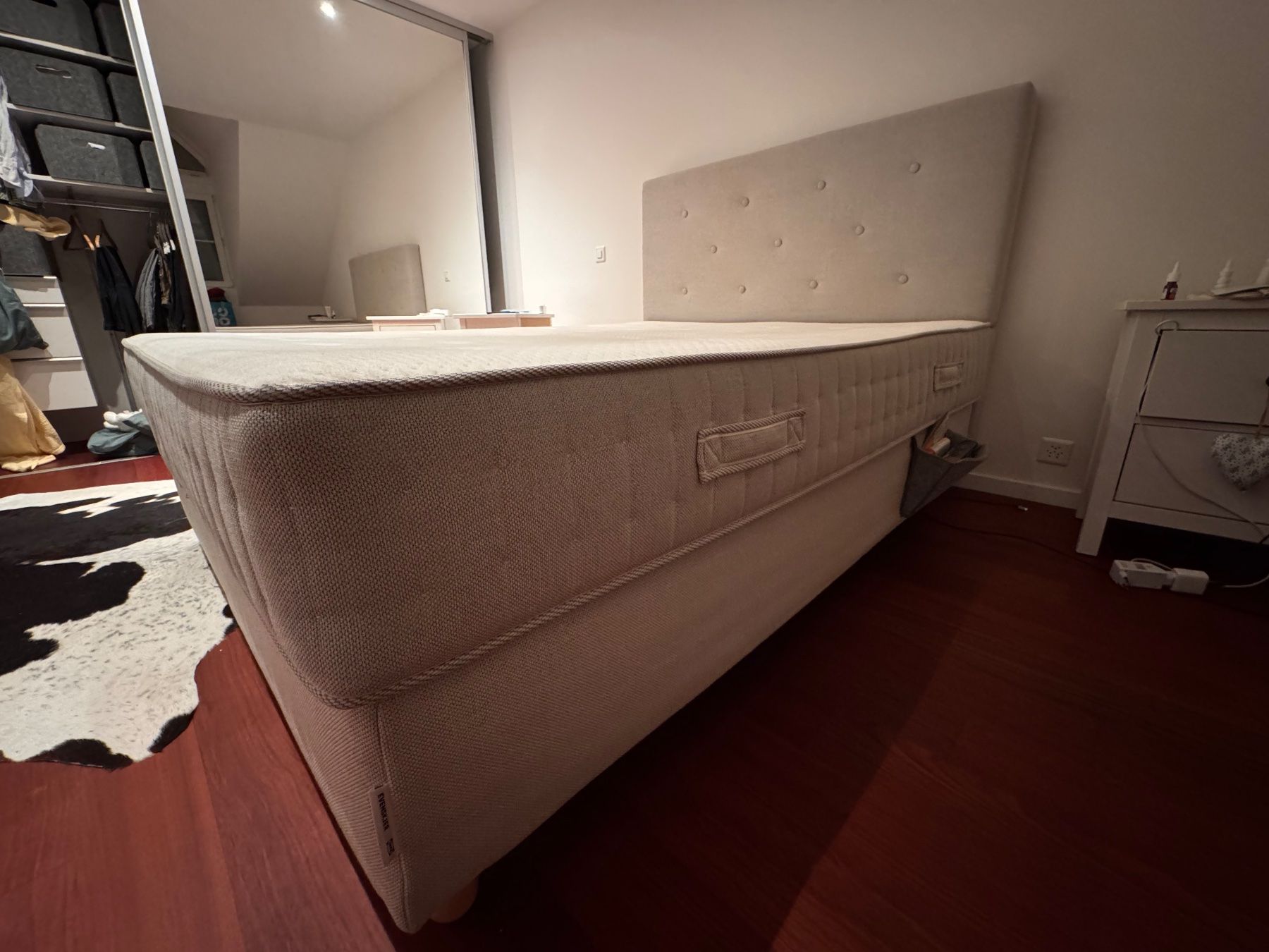Ikea Lits: Boxspringbett Evenskjer Ikea – D'occasion à Wettswil par Scire01 2