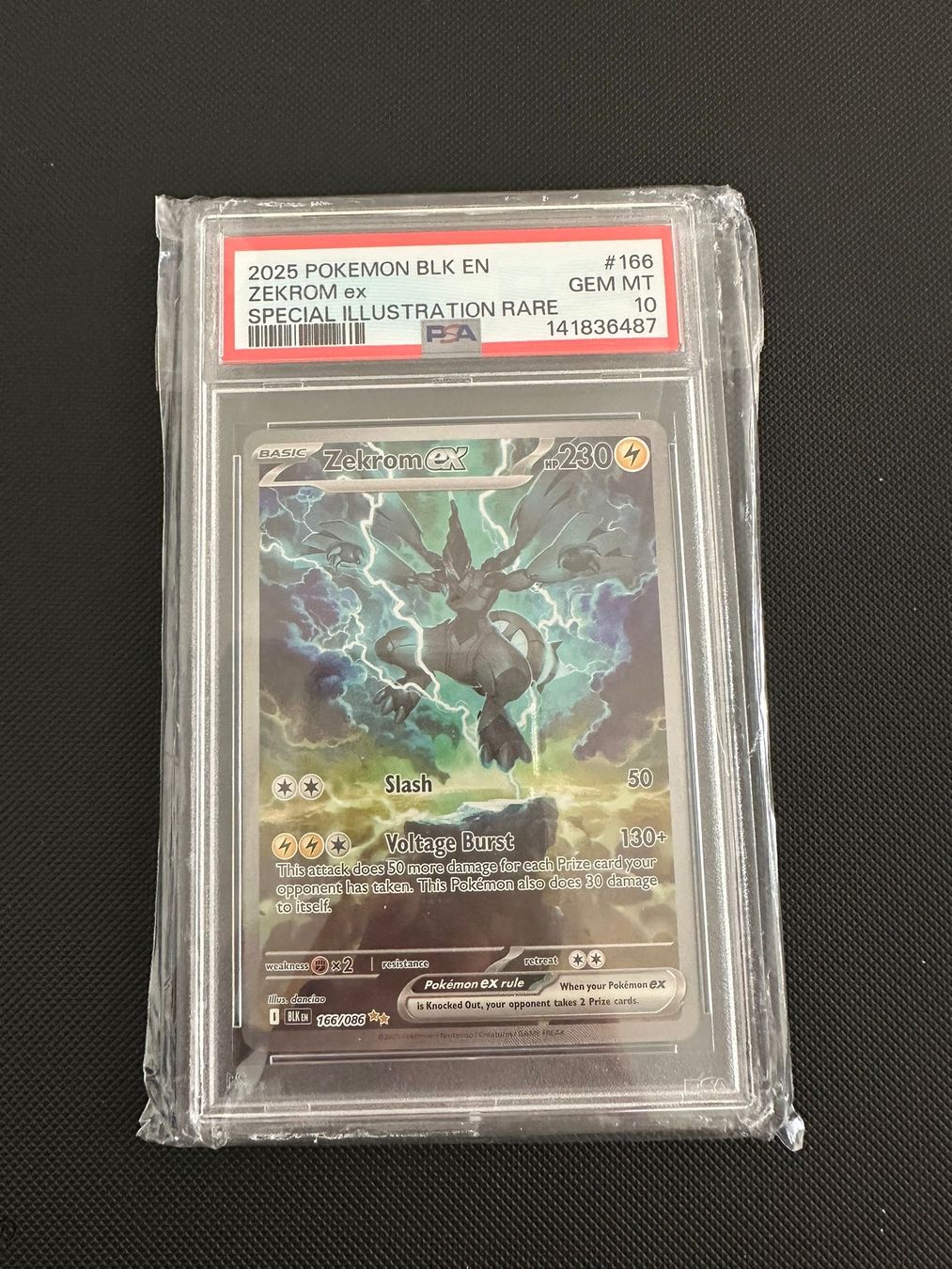 Pokémon Carte collezionabili: Zekrom Ex Pokemon Black Bolt - 166 - PSA 10 – Nuovo e nell'imballaggio originale da Luzern venduto da heini81