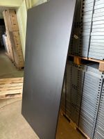 neuer Konferenztisch, 2000 x 1000 mm, schwarz