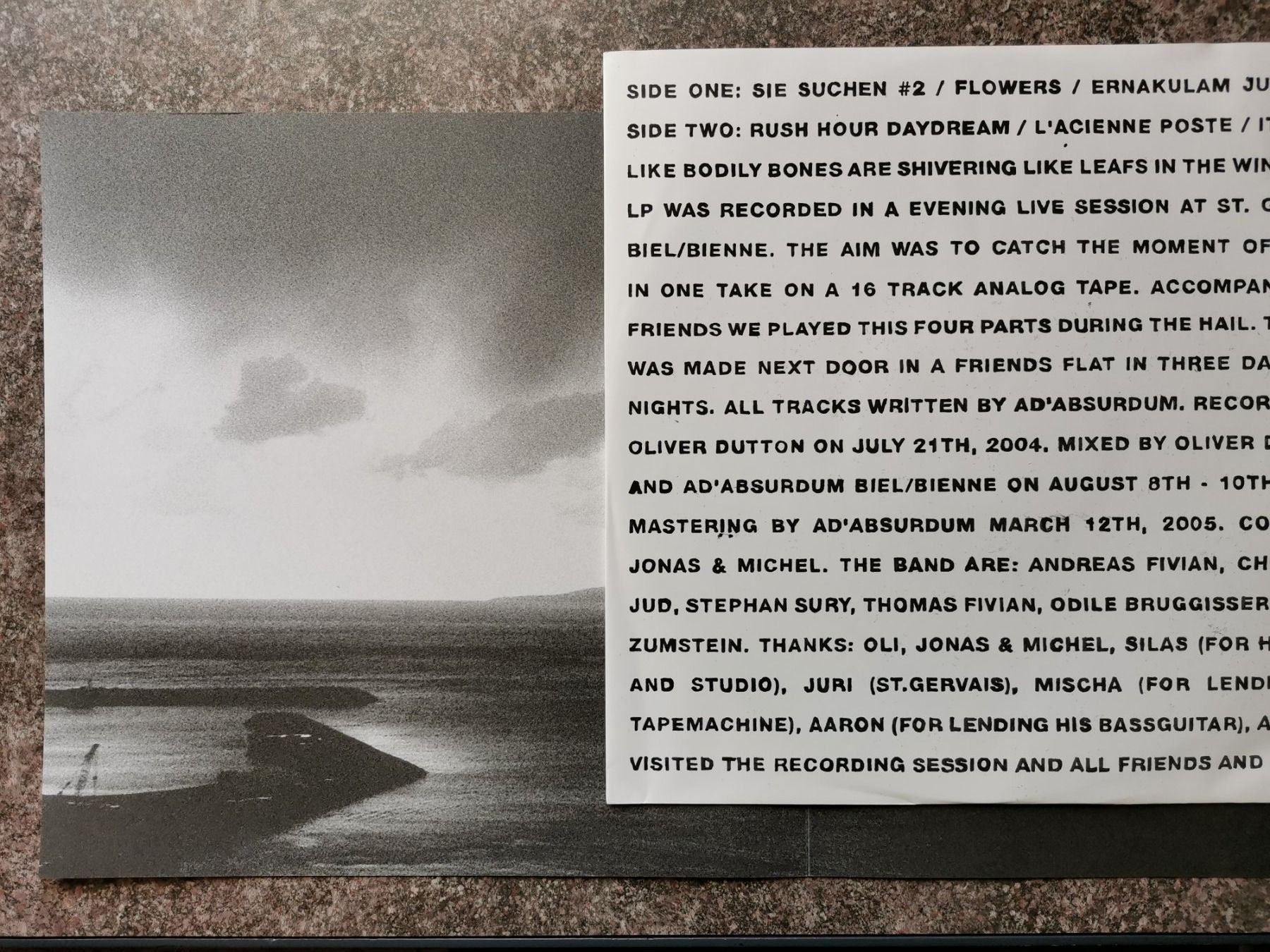 Dischi in vinile: Ad'absurdum / Many Stories One Take... – Nuovo (secondo la descrizione) da Biel / Bienne venduto da Music74 3