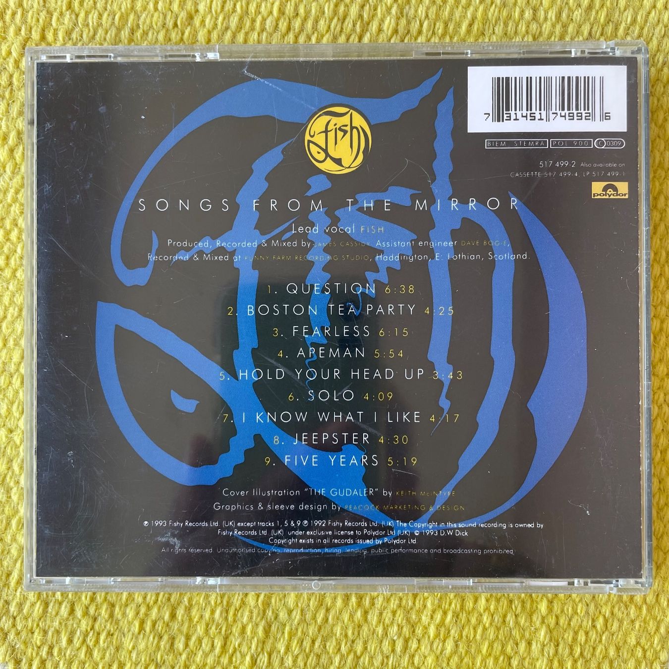 CD: FISH-SONGS FROM THE MIRROR – Usato da Rorschacherberg venduto da CD-Roli 1