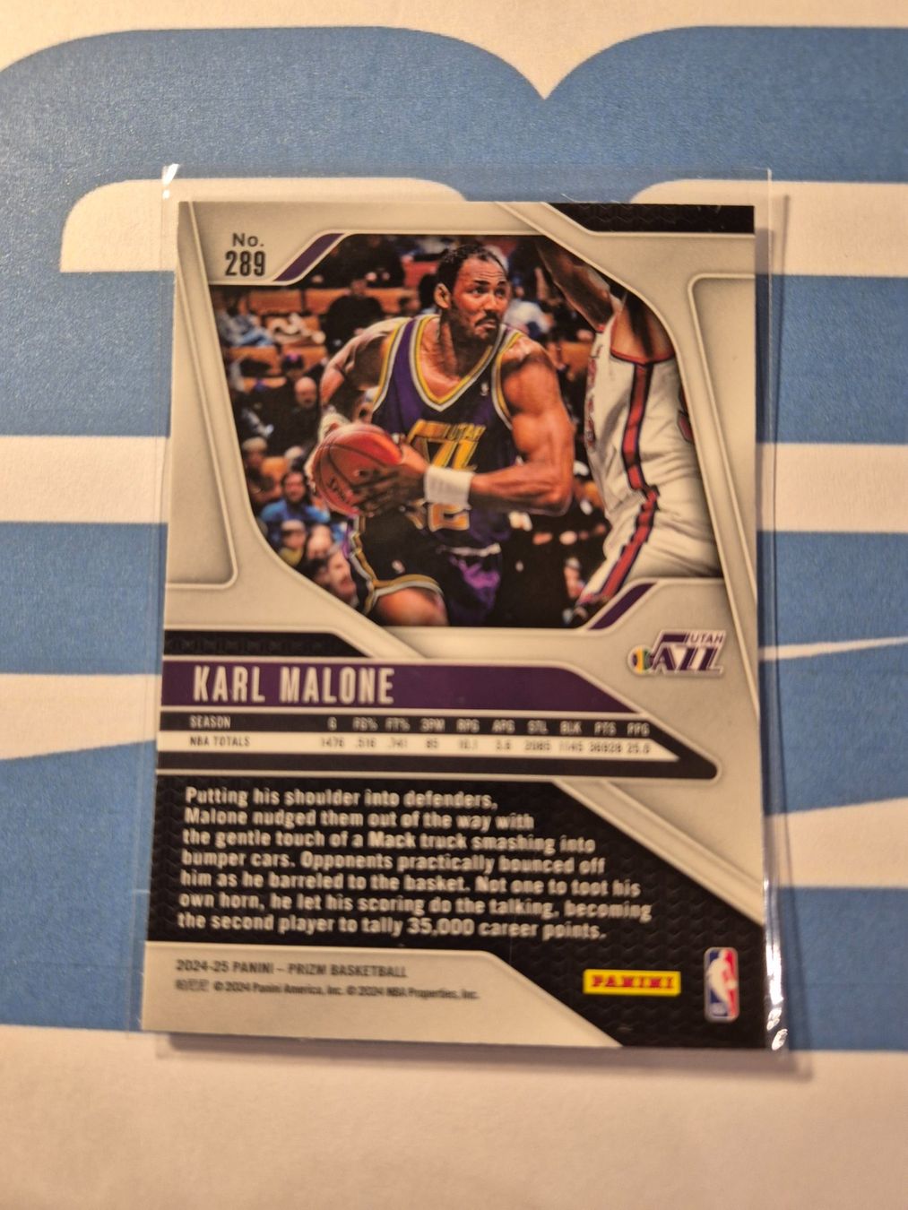 Panini Carte collezionabili: NBA Karl Malone Utah Jazz – Usato da Treiten venduto da Sauber73 1