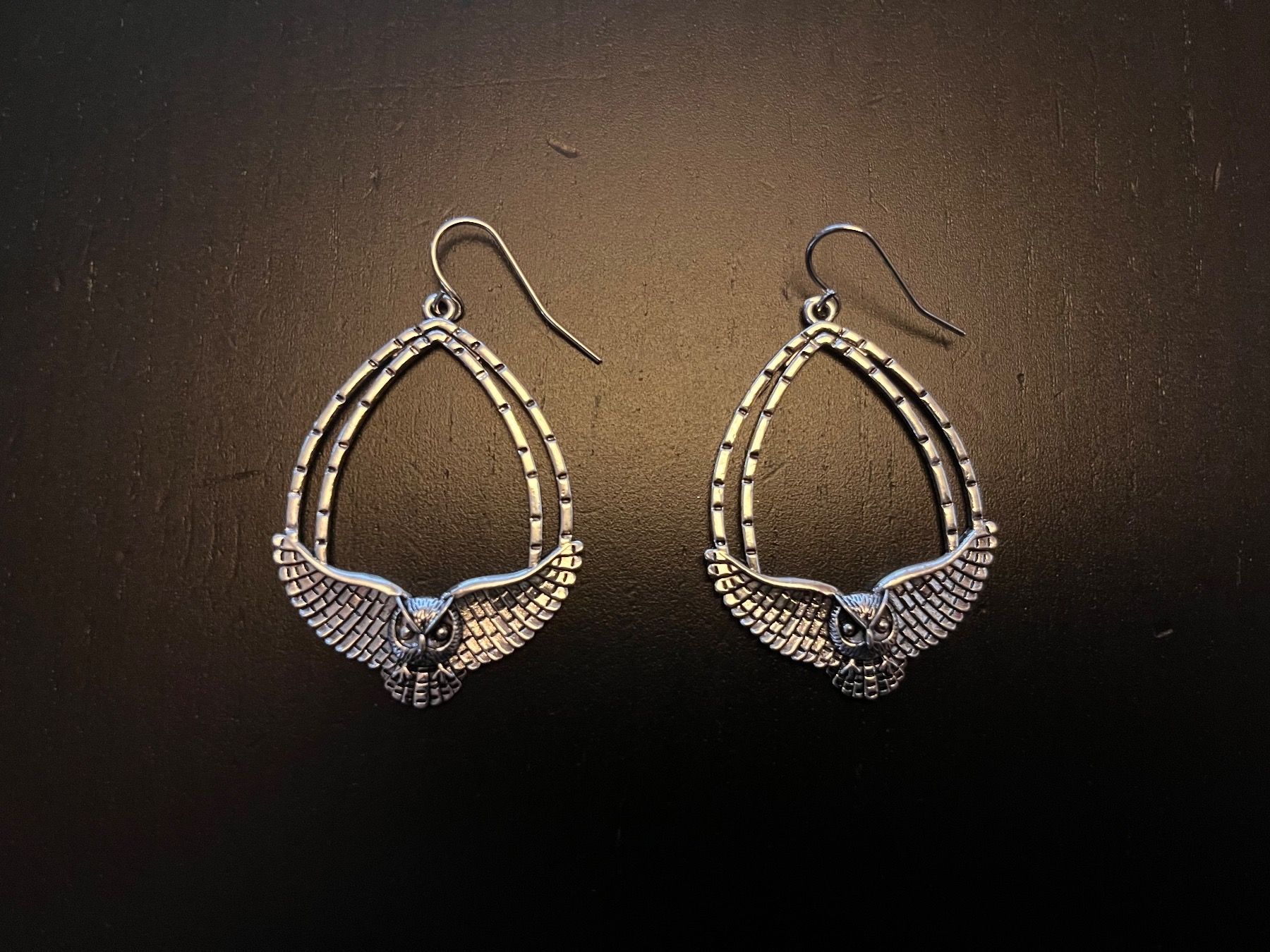 Ohrringe & -stecker: Ohrringe mit Eule – Neu (gemäss Beschreibung) aus Gams von Mariawicca 1