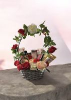 Geschenk-Korb mit Beauty-Produkten, Top Zustand!