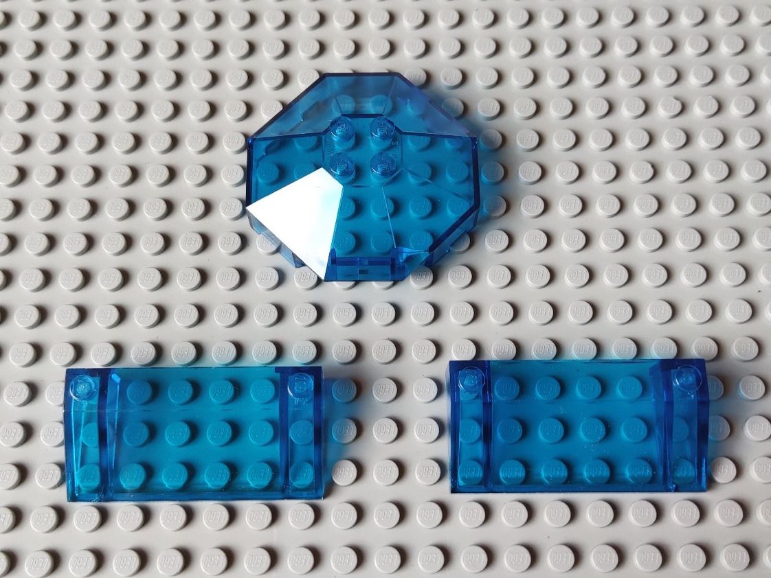 Lego Kit di costruzioni: LEGO Space Teile - Trans-Dark Blue – Usato da Muhen venduto da Legoholic
